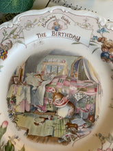 Load image into Gallery viewer, Royal Doulton Bramley Hedge decorative plate The Birthday
