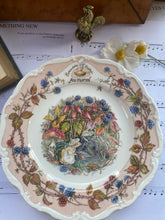 Load image into Gallery viewer, Set of 4 Bramley Hedge decorative plates Spring Summer Autumn Winter
