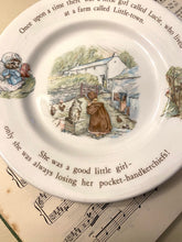 Load image into Gallery viewer, Wedgwood Beatrix Potter plate featuring Mrs Tiggy-Winkle
