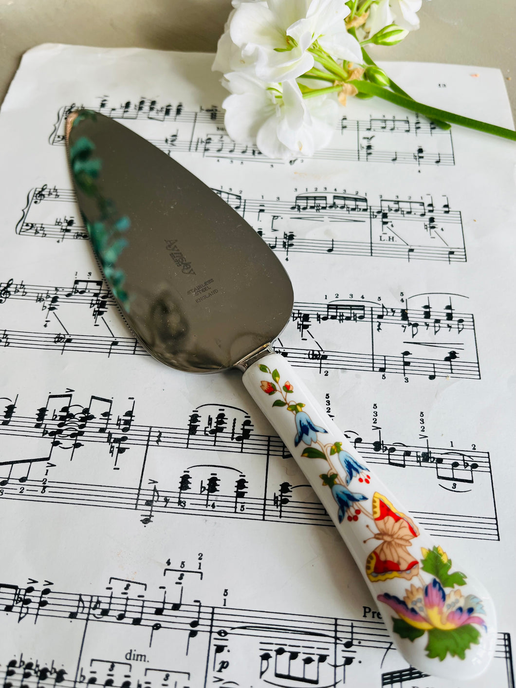 Aynsley china cake slice