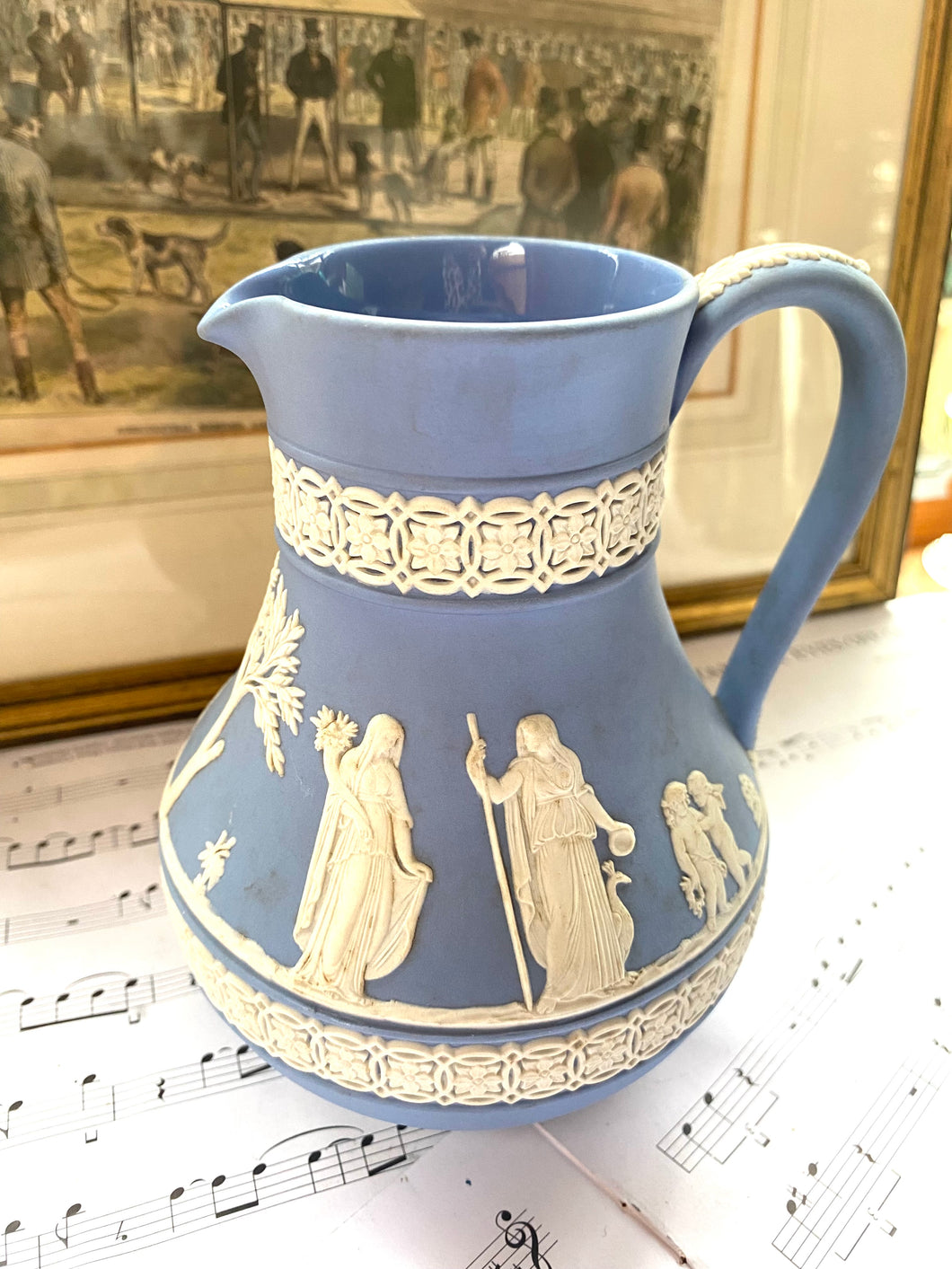 Wedgwood jasperware jug/vase