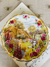 Load image into Gallery viewer, Royal Albert rare collectors plate ‘Tranquil Gardens’
