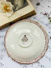 Load image into Gallery viewer, Imperial china vintage teacup trio with 22k gold detailing
