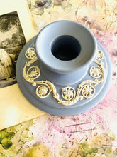 Load image into Gallery viewer, Wedgwood jasperware candlestick 9.5cm
