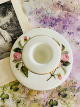 Load image into Gallery viewer, Wedgwood Hathaway Rose fine bone china candlestick
