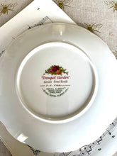 Load image into Gallery viewer, Royal Albert rare collectors plate ‘Tranquil Gardens’
