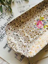 Load image into Gallery viewer, Lovely original 1940s sandwich plate 27cm by 13cm
