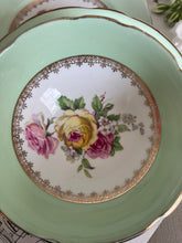 Load image into Gallery viewer, Imperial China vintage teacup trio with 22k gold detailing
