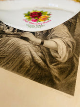 Load image into Gallery viewer, Royal Albert pair of fine bone china shoes ‘old country roses’

