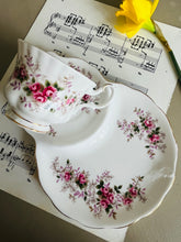 Load image into Gallery viewer, Royal Albert lavender rose snack set
