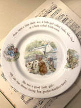 Load image into Gallery viewer, Wedgwood Beatrix Potter plate featuring Mrs Tiggy-Winkle
