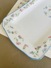 Load image into Gallery viewer, Royal Worcester sandwich plate Forget me Not
