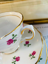 Load image into Gallery viewer, Colclough china ditsy rose teacup trio
