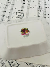 Load image into Gallery viewer, Royal Albert old country roses trinket dish 13cm by 9cm
