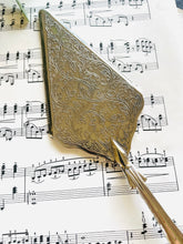 Load image into Gallery viewer, Silver plated engraved cake slice
