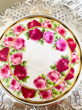 Load image into Gallery viewer, Royal Albert teacup trio ‘Old English Rose’
