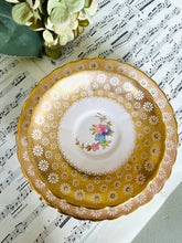 Load image into Gallery viewer, Beautiful Tuscan china vintage teacup trio
