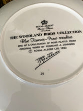 Load image into Gallery viewer, Royal Albert woodlands birds series ‘blue titmouse’
