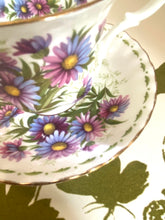 Load image into Gallery viewer, Royal Albert flower of the month teacup and saucer for September
